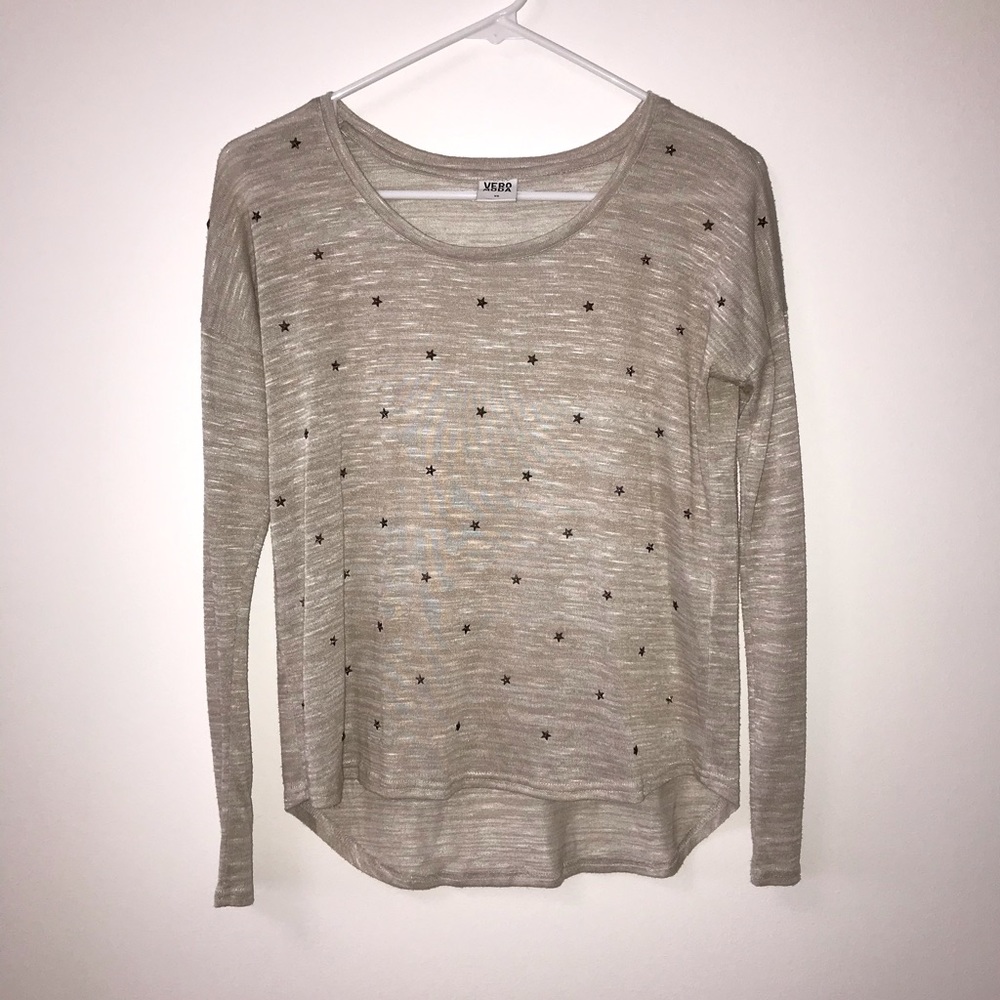 VERO MODA STAR LONG SLEEVE TOP